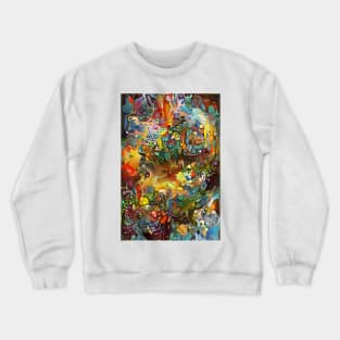 Colorful Dots Crewneck Sweatshirt